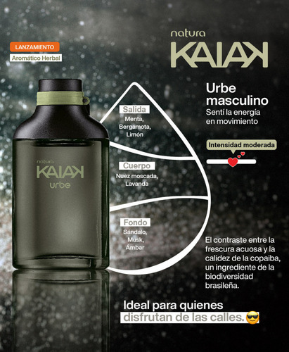 Natura Kaiak Urbe Eau De Toilette 100ml+min 25ml