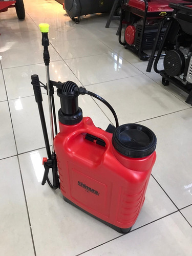 Fumigadora Pulverizadora Manual De Mochila Serva 16 Litros Color Rojo