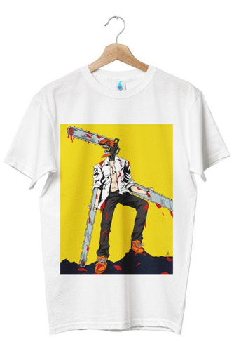 Polera Denji Chainsaw Man 02 Adulto Unisex Monstruatazas