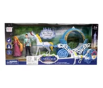 Comprar Caballo Y Carruaje Con Luz Y Sonido Con Muñeca Y Muñeco, En 