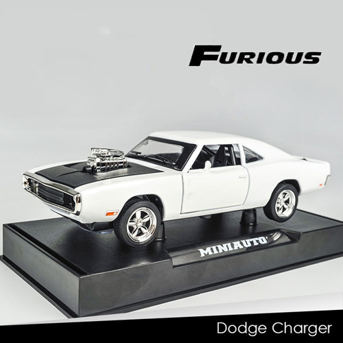 Dodge Charger 1969 Rapido Y Furioso Muscle Clásico 1:32