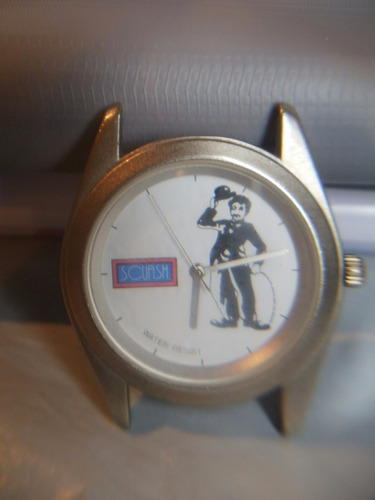 Reloj Pulsera Scuash Japon Chaplin Water Resist X Caballito