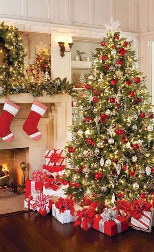 Arbol De Navidad Frondoso De Hojas 1.80 Mts X 90 Cm (tetero)