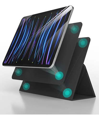 Funda Magnética Para Ipad Pro 11 Con Soporte Stand