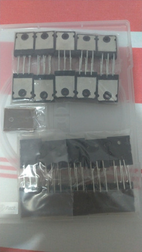 10 Pares Transistor 2sc5200 / 2sa1943 + 20 Res 0r33/5w Porce