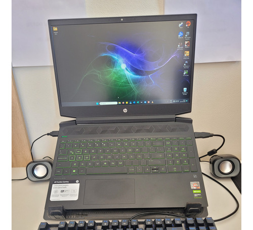 Notebook Hp Pavlion Gamer Rayzen 7- Gtx 1650 Ti -15-ec1039la