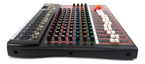 Mesa De Som 12 Canais Mx12teq Phantom Power Bluetooth - Mxt 110/220
