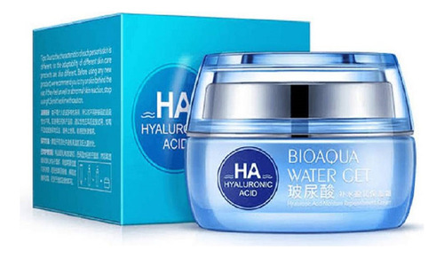 Pack 2 Crema Hidratante Acido Hialuronico Water Get  Bioaqua