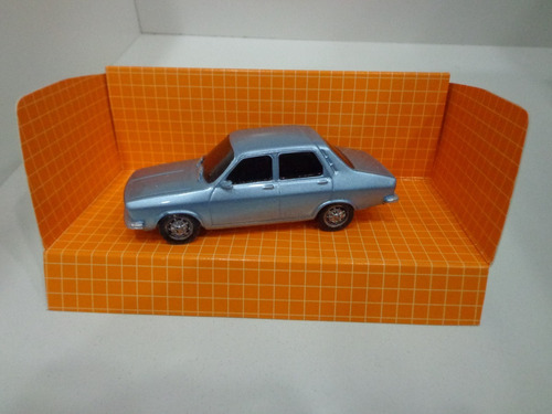 Renault 12 Tl Celeste Clasico Metalizado 1/43 Cartrix