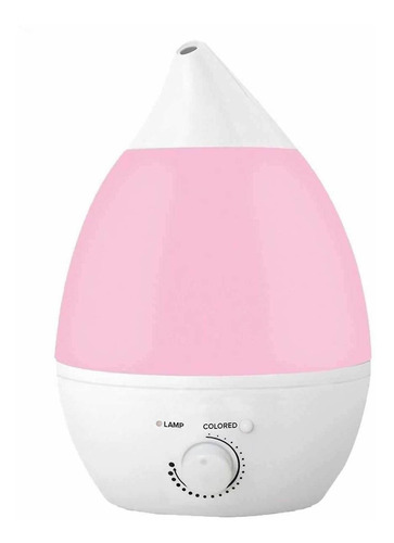 Humidificador Ultrasónico Silencioso 2.4 L Rosa