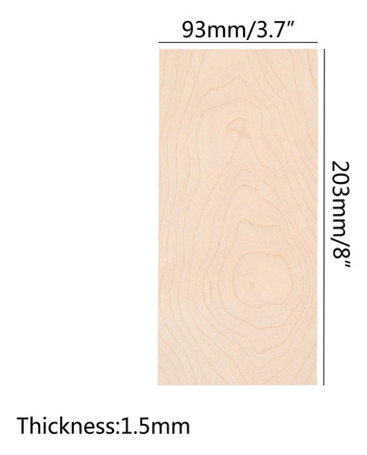 3 Piezas De Guitarra Acústica, Placa Frontal De Madera,