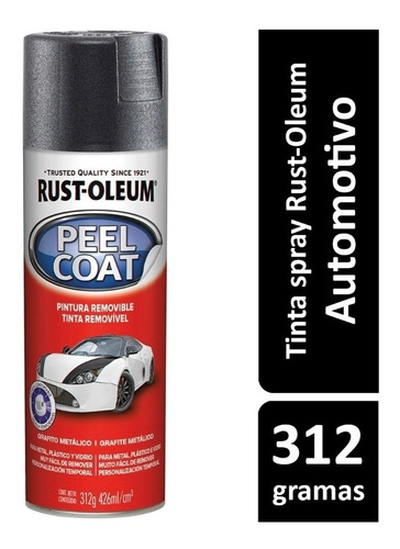 Spray Envelopamento Grafite Metálico Brilhante - Rust Oleum