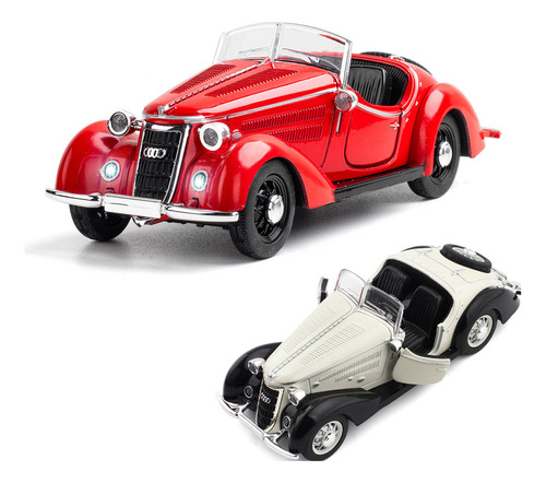 Audi Wanderer W25k Miniatura Metal Car Con Luz Y Sonido 1/32