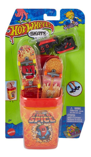 Hot Wheels Skate Flavor Container Pack De 2 Patinetas Color Multicolor