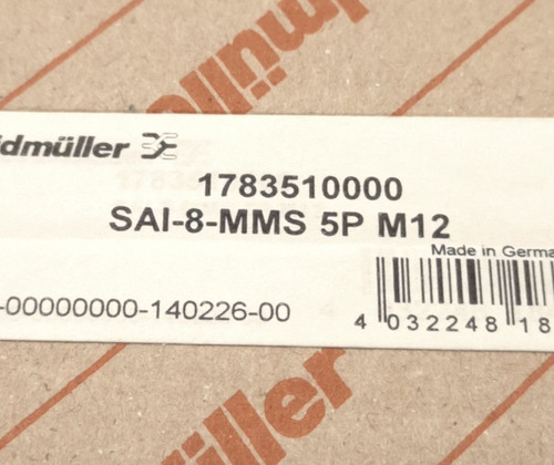 Weidmüller 1783510000 Actuator Distributor, 8 Sockets, Ssb