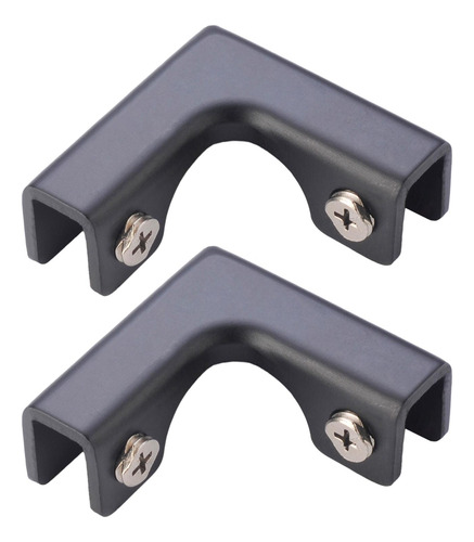 2x Clip De Conector De Vidrio, Soporte De Clip De 8 A 10 Mm