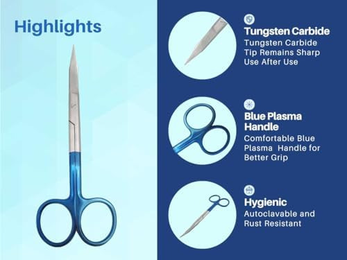 Artman Instruments Goldman Fox Scissors 5 Pulgadas Con Plasm