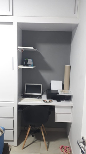 Imagem 13 de 27 de Apartamento Com 48m² No Condomínio Vitta Heitor Rigon 1 Em Ribeirão Preto-sp, Piso Porcelanato, Box Banheiro, Azulejo Na Cozinha E Lavanderia - Ap00033 - 68918110