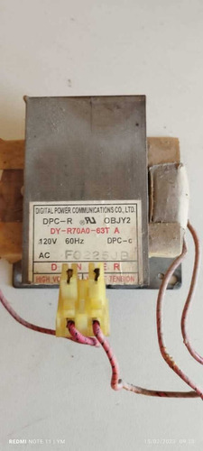 Imagen 5 de 10 de Tarjeta Para Microondas Daewoo Modelo Kor-630a