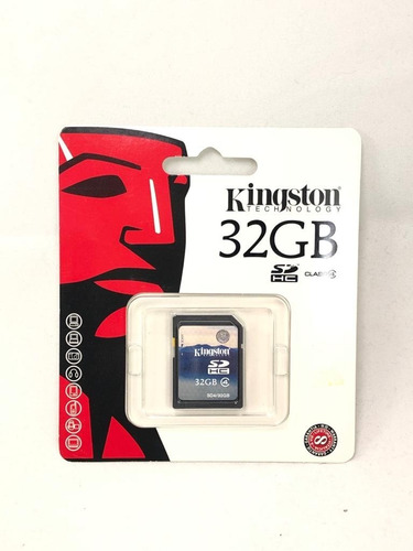 Tarjeta Memoria Kingston Sd 32gb Clase 4. Pyh