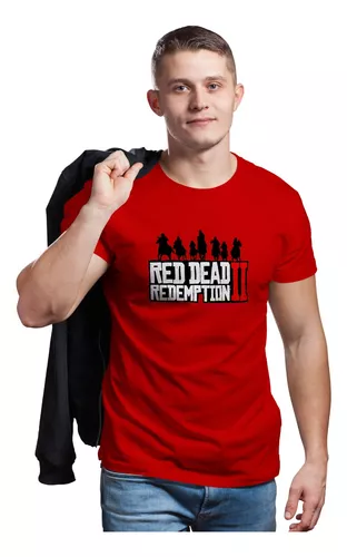 Camiseta Camisa Red Dead Redemption 2 Jogo Arthur Morgan 01 em