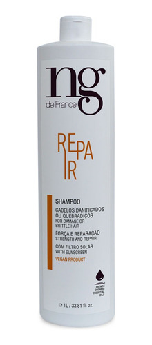 Shampoo Repair Nutritivo Fortalecedor Cabelos Secos 1000ml