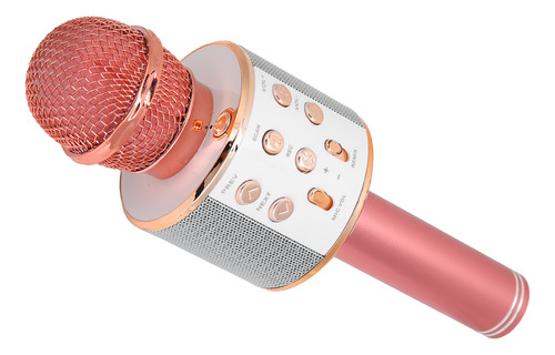 Micrófono Inalámbrico, Altavoz De Mano, Tecla Multifunción P