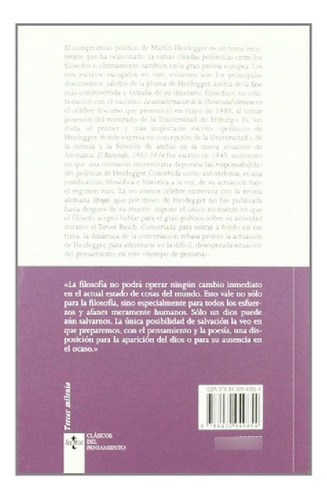 Libro - La Autoafirmación De La Universidad Alemana. El Rec