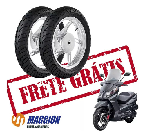 Par Pneu Maggion Sportissimo 110/70 E 130/70-16 Citycon H Sh
