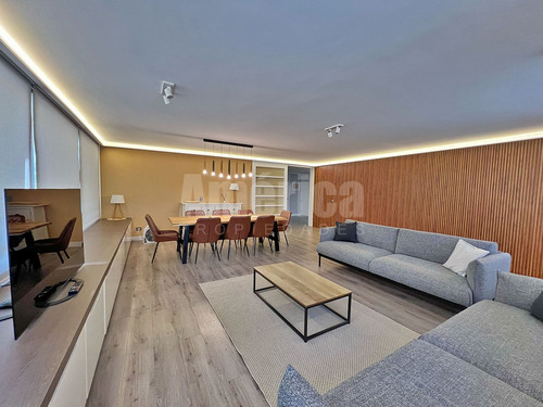 Elegante Depto Remodelado 168m² En Barrio Noruega, Las Conde