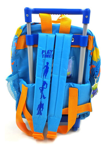 Toy Story Mochila C/ Carro Jardin 12 PuLG Play Time Pixar Ed Color Celeste 40161