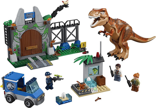 Lego Juniors/4+ Jurassic World T. Rex Breakout 10758 150 Pza
