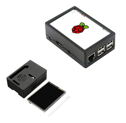 Mgsystem Lcd Touch 3.5  Raspberry Pi 3 3+ Ili9486 + Case