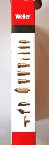 Set De Pirógrafo Weller 15 Piezas 25w - Envío Gratis