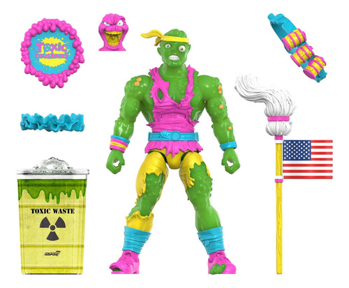 Toxic Crusaders Brilla En La Oscuridad Super 7