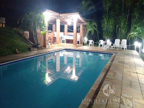 Vendo Maravilhosa Chácara Escriturada Na Estrada Dos Romeiros Em Cabreúva, Com 18 Mil M², Casa Sede Com Quatro Dormitórios, Lazer Com Piscina, Campo De Futebol, Espaço Gourmet, Ria - Ch00119 - 332744