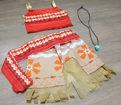 Fantasia Moana Carnaval Infantil