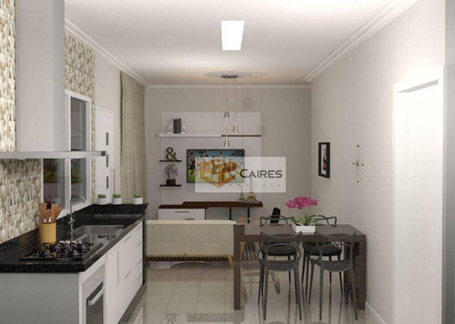 Imagem 5 de 8 de Casa Com 2 Dormitórios À Venda, 59 M² Por R$ 273.000,00 - Cidade Satélite Íris - Campinas/sp - Ca3256