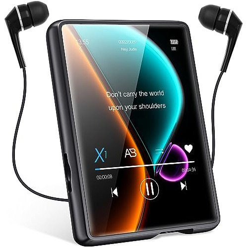 Mechen 32gb Mp3 Player With Bluetooth 5.0,2.4  Hr4dx