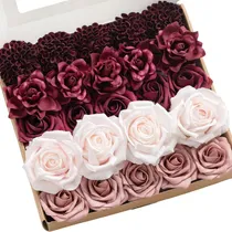 Comprar Juego De Flores De Caja Combinadas Florales 25 Unidades