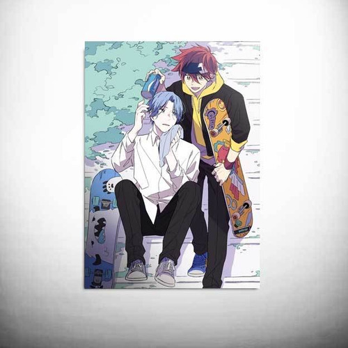 Imagem 1 de 1 de Poster Fotográfico Adesivo Anime Sk8 The Infinity 3