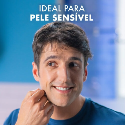 Aparelho De Barbear Mach3 Sensitive + 1 Carga Gillette