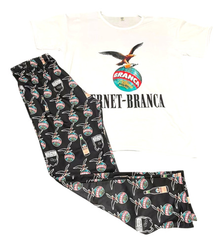 Pijama Animado De Adulto Unisex Media Estacion - Modal Prem