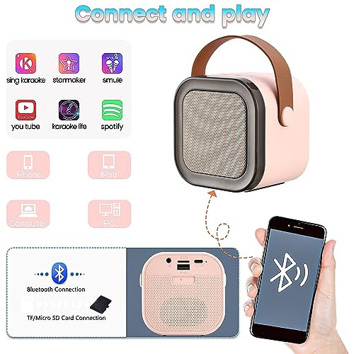 Mini Karaoke Machine For Kids, Kids Music Player Toys, ...