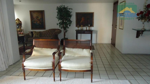 Imagem 4 de 15 de Apartamentol À Venda - Manaíra - João Pessoa - Pb - Ap0870