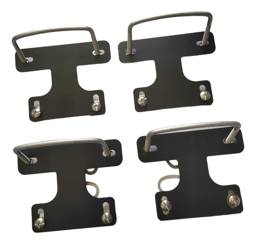 Bh Compatible 4x Caja De Techo Genérica, Perno En U,