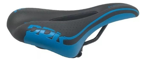 Combo Asiento Ddk Snake Antiprostatico + Puños Gorila Mtb Color Azul