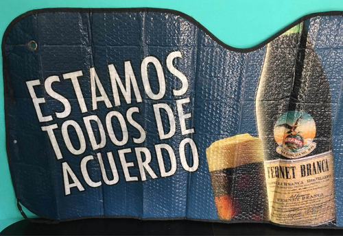 Fernet Branca - Parasol P/ Auto - Publicidad - Unico !!!!! (Usado)