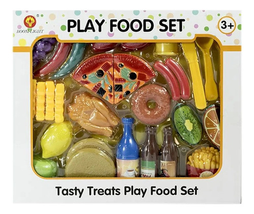 Set De Comida 30 Piezas Play Food Playking