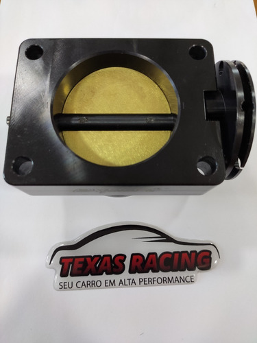 Imagem 2 de 4 de Corpo De Borboleta Tbi 60mm Preto Expert Para Fueltech